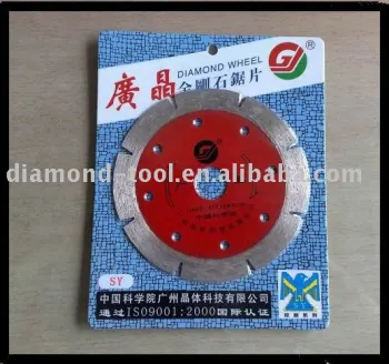 diamond blade for wet and dry cutting segment welding