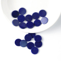 Cabochon de moneda plana AAA Lazuli 100% natural AAA Lazuli