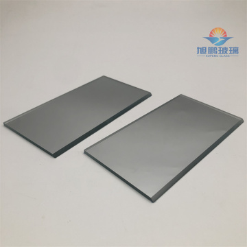 High Transparency Coated Glass: Tempered Mirror with High Reflectivity
