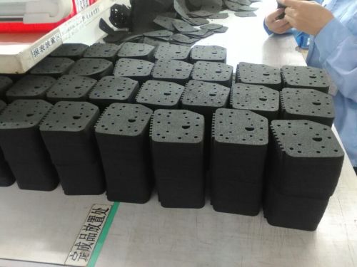 Black Die cutting Making Foam