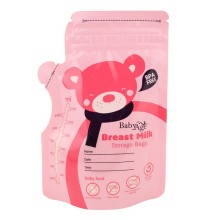 30 Pieces Milk Freezer Bags Mother Milk Baby Food Storage Breast Milk Storage Bag BPA Free Baby Safe 250ml Feeding Bags Feeding