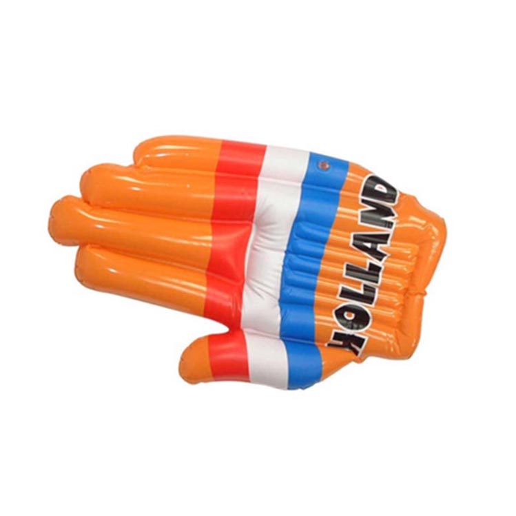 Custom PVC funny inflatable Hand toy for advertising_1