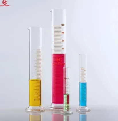 High Boro 3.3 Glass Graduated Measuring Cylinder - Laboratory Glassware