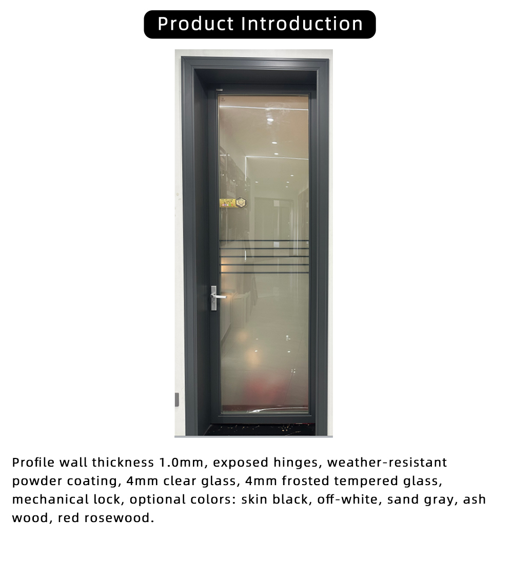 Bathroom door 3580 Series Hinged Door