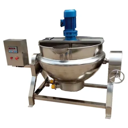Electric Gas Heating Candy Caramelizing Machine for Peanuts and Almonds