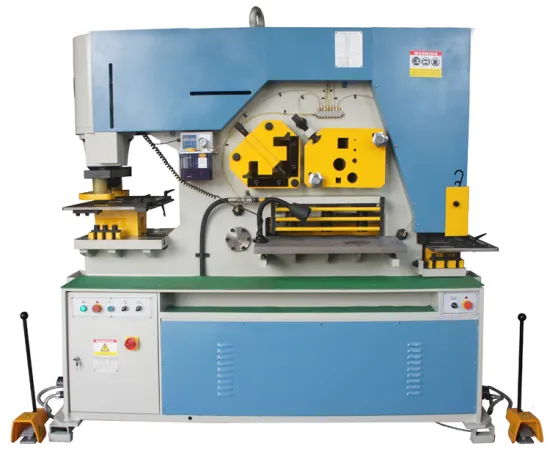High Quality Multi-Function Hydraulic Ironworker Plate Metal Punching and Shearing Machine