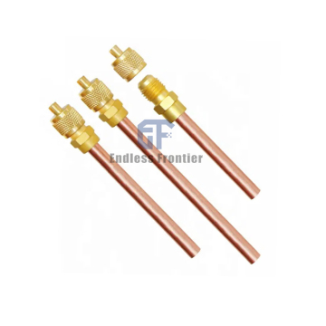 1/4 3/8 Charging Valve Refrigeration Parts Access Valve
