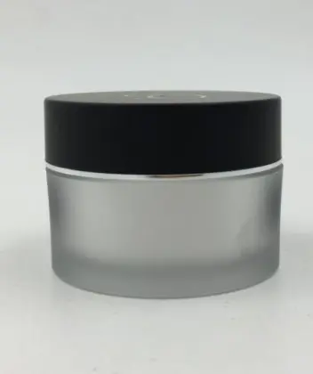 CONTENEUR ACRYLIQUE VERT 200G EMBALLAGE COSMETIQUE LOQ MOQ IMPRIME