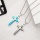 Colliers pendentif croix en acier inoxydable pour hommes femmes ensemble de bijoux simples cadeaux or argent ton noir