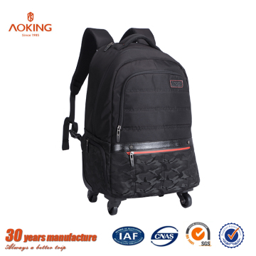 Latest arrival nylon business school aoking trolley backpack/.