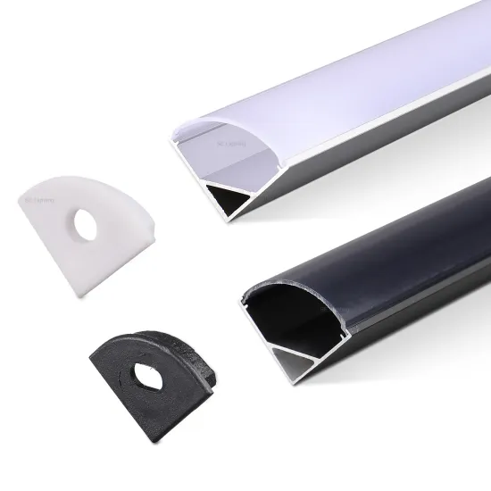 16x16mm Aluminum Corner LED Channel Diffuser for LED Strip Light: Enhancing Lighting Solutions