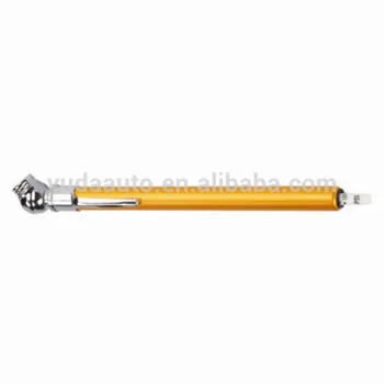 Car Motor Tire Air Pressure Gauge Pen, pen tyre gauge, plastic bar, 0-100psi, YD-1060
