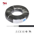 Ul 3071 22# arame de borracha de silicone preto