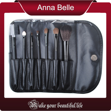 Artificial Leather 7 Pcs High Quality Professional Makeup Brush