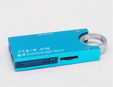 Anel mágico personalizável Keychain Notebook Mini Clip Mp3 Player com Usb Port 4gb, 2gb, 1gb