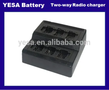 Six way rapid charger for walkie talkie BP231 BP232 APX1105 APX1115