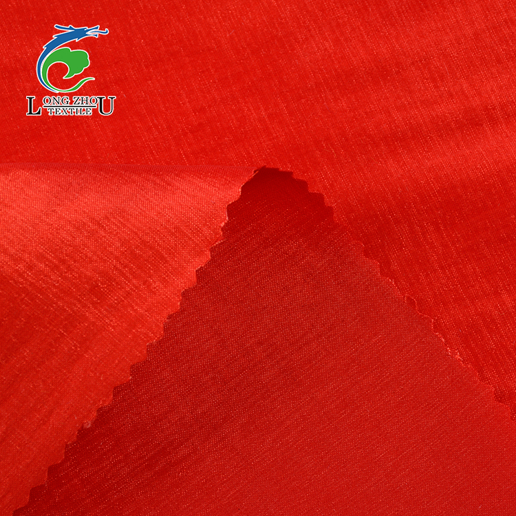 Nylon Polyester Spinning Satin Fabric