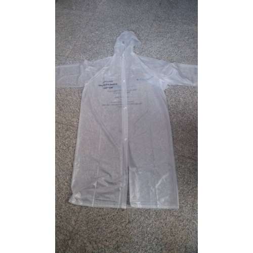 100% pvc mooie waterdichte regenponcho voor volwassenen