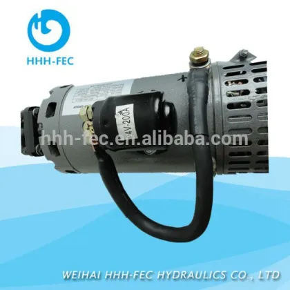Hydraulic DC Motor Pump Group for hydraulic system oil transfer