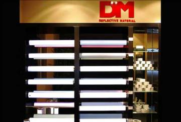 Flame Retardant Fabric reflektif, warna abu-abu perak