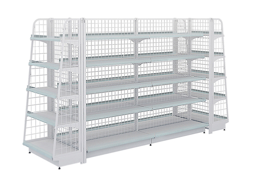 Utmärkt Surface Supermarket Display Shelving Units