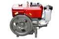 Motor R190diesel de arranque eléctrico enfriado por agua 12 HP