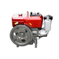 Motor R190diesel de arranque eléctrico enfriado por agua 12 HP