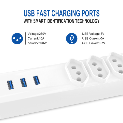 AC High-Power Surge Protect Lightning Protection Power Socket