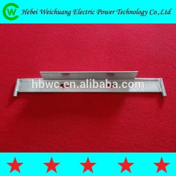 Galvanized cross arm/tie strap/angle iron for overhead line fitting