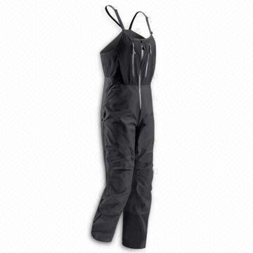 Men's Ski Pants, with Articulated Knees and Seat, and Gusseted Crotch