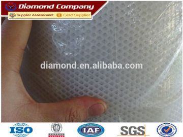 4mm aperture white hdpe diamond plastic mesh for blankets