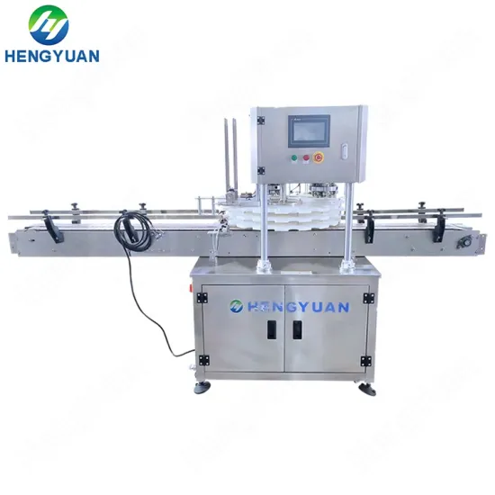 Automatic Cans Plate Lid Double Heads Capping Sealing Machine
