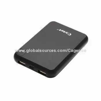 Yoobao Power Bank with 5,000mAh Capacity, Measures 105 x 68 x 16mm