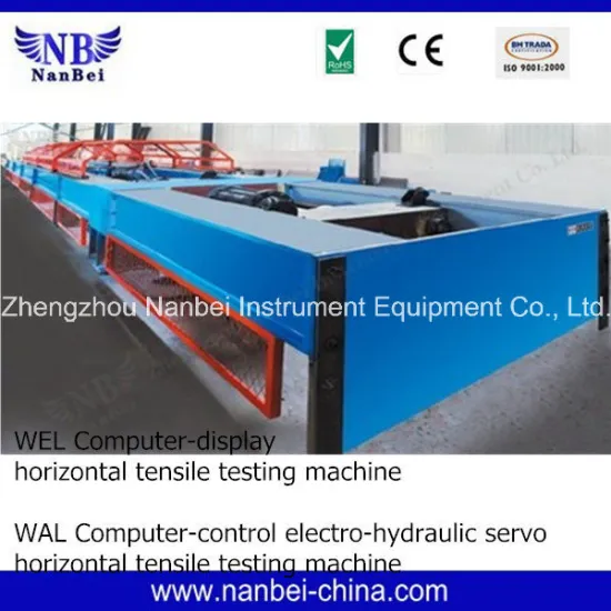 Computer-Control Horizontal Tensile Testing Machine with ISO
