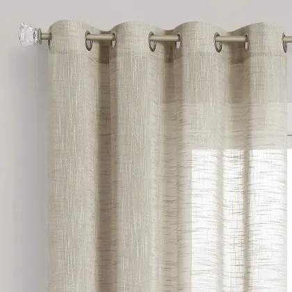 European Style Luxury Blackout Curtains - Wholesale Custom Embroidered Sheer Curtains for Living Room