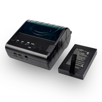 Stampante per ricevuta termica Bluetooth da 3 pollici ZJ -8003 - stampante mobile portatile portatile