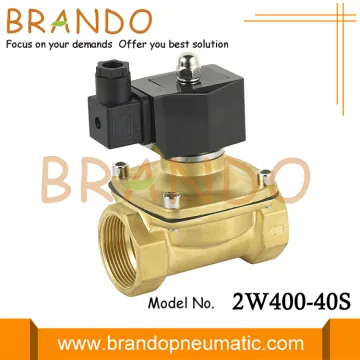 2W400-40 2/2 Way Normally Closed Water Solenoid Valve 1.5 Inch