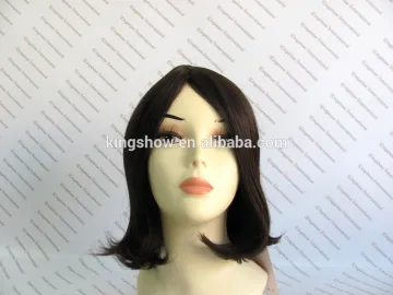 fantastic GOOD selling machine made synthetic wig