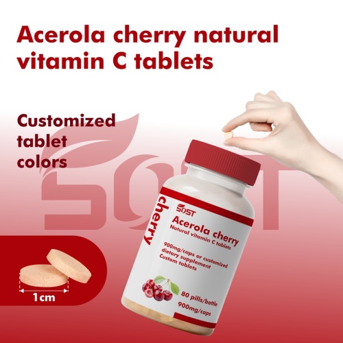 Acerola Cherry Naturalna witamina C w tabletkach wzmacniających odporność