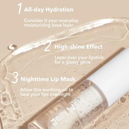 Organic Vegan Coconut Lip Plumper - Intensely Hydrating Lip Maximizer