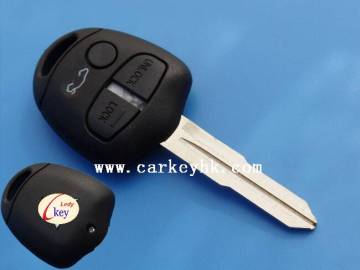 Hot Sale Mitsubishi 3 Button Remote Key Case With MIT8 Blade Left Side Key Fob Mitsubishi