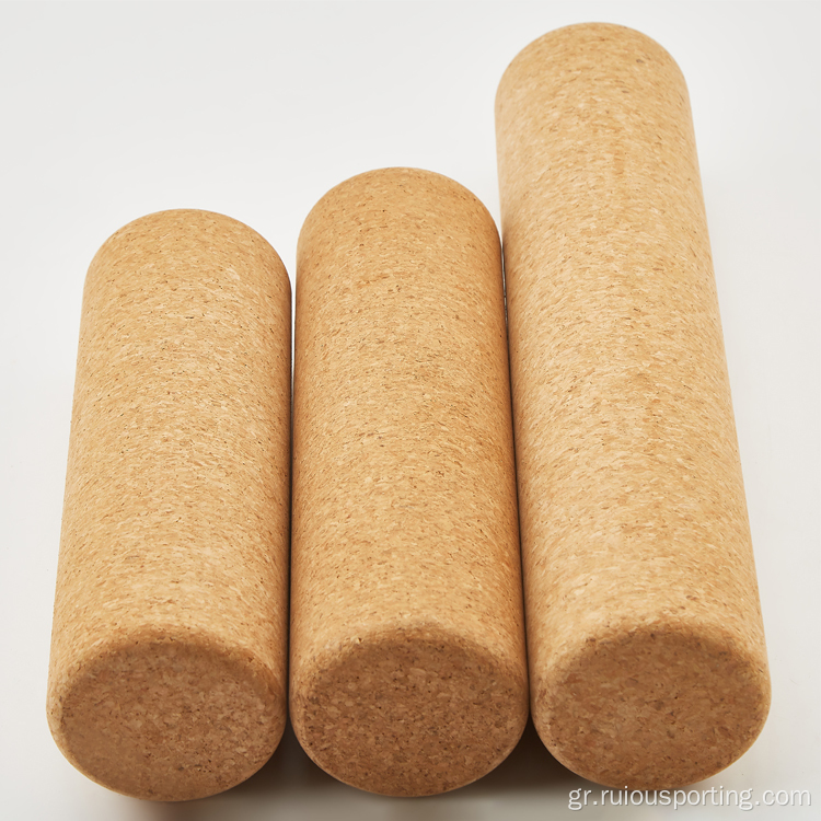 Φουσκωτό γυμναστήριο Cork Yoga Gymnastics Cork Rollers