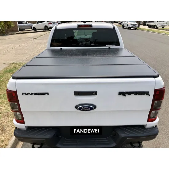 High quality factory auto accessories hard tri fold tonneau cover  for Tundra 6.5ft