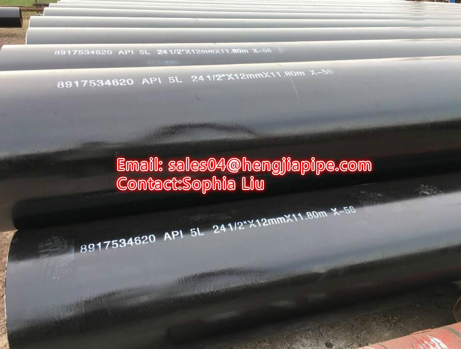 LSAW weld pipe with bevel end