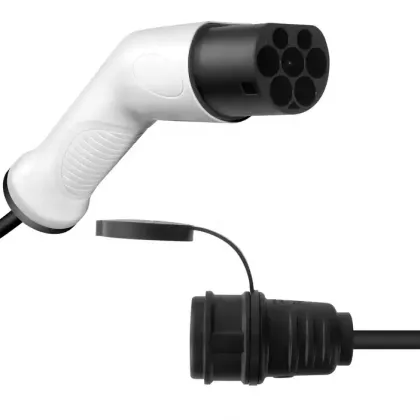 Portable Wallbox Type 1 2 with 5m Cable - 16A/32A Home Electric Car Charger