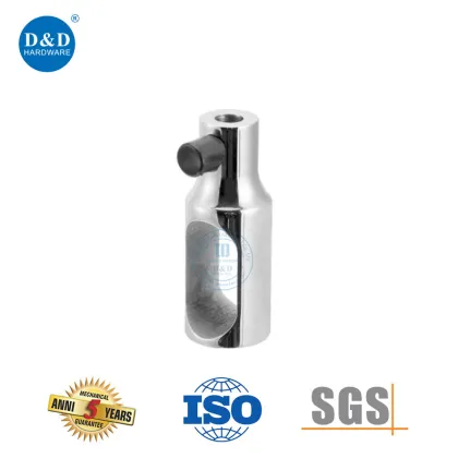 Glass Frameless Door Hardware Square Tube Door Stop