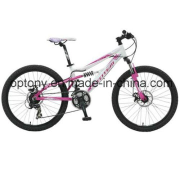 24" Dual Suspension Alloy Mountain Bike for Women (PN-14B113-24)