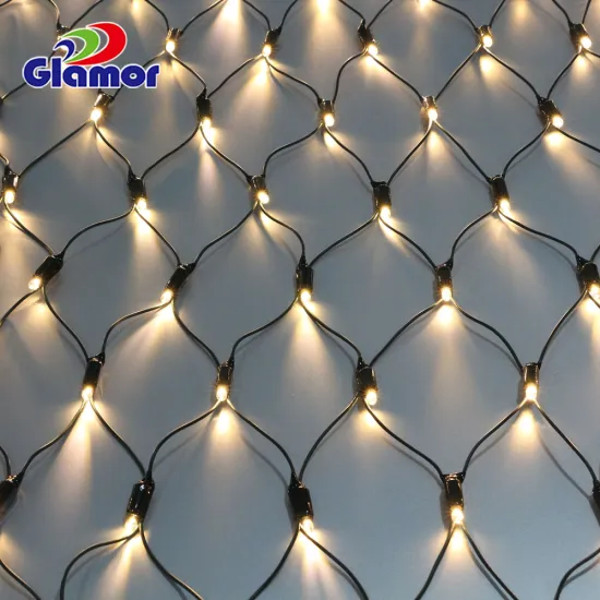 100-120V Outdoor IP65 Waterproof Christmas LED Net Light Mesh for Lawn