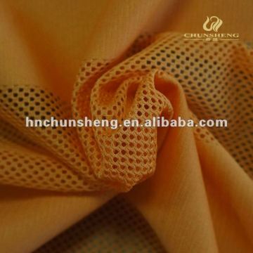 New product 100% polyester special mesh plain fabric for sportswear, car,tent, home textiles,etc