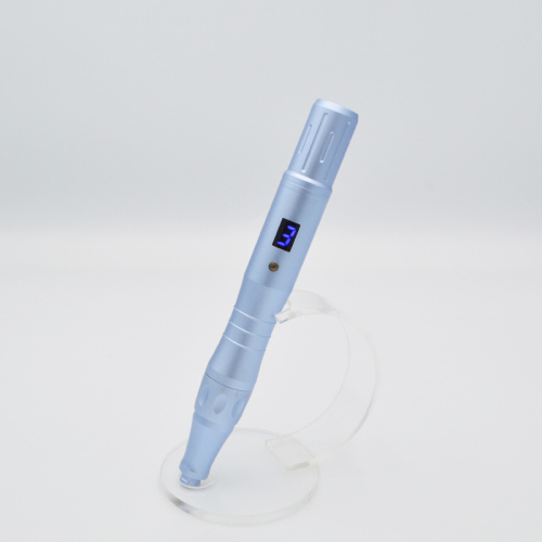 Digital muestra dos baterías Pen de derma eléctrica